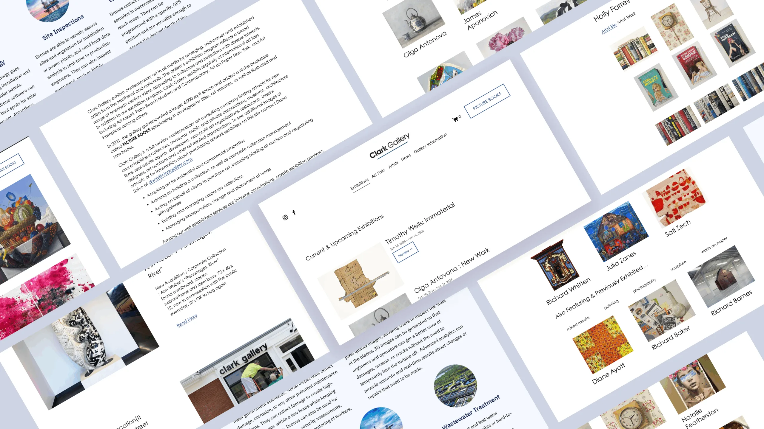Professional Website Redesign for Fine Arts Gallery
