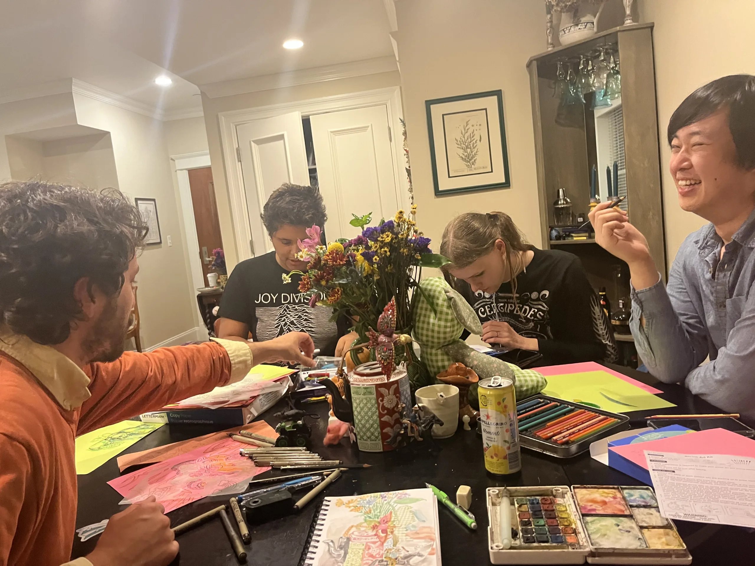 Getting Crafty at Craft Night